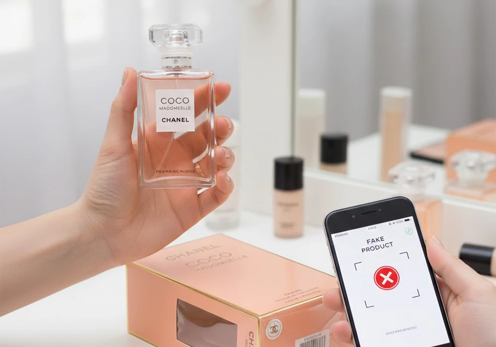 تشخیص اصل بودن شیشه عطر کوکو مادمازل شنل