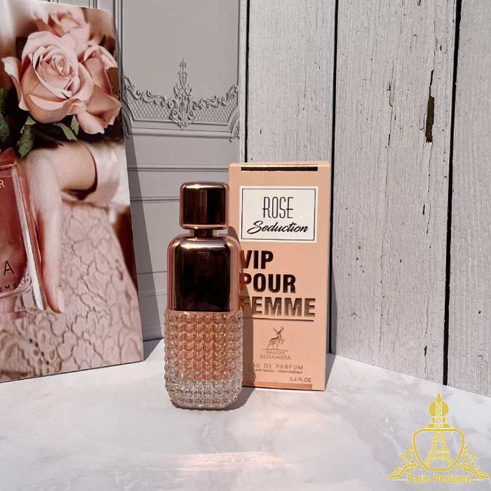 عطر زنانه رز سدکشن وی ای پی پور فم الحمبرا