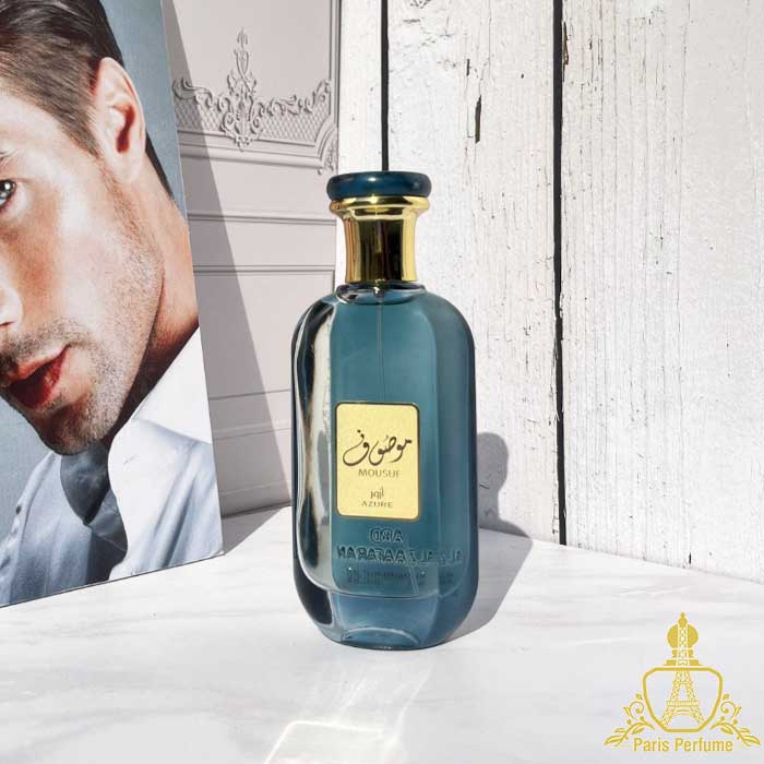 عطر موصوف آزور آبی ارض الزعفران Mousuf Azure