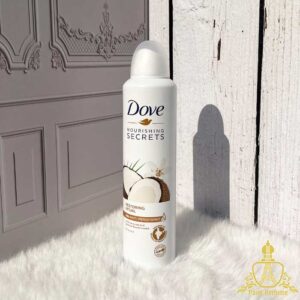 اسپری ضدتعریق داو رایحه نارگیل و گل یاس Coconut & Jasmine
