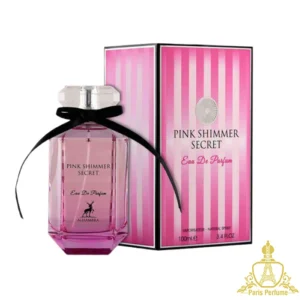 عطر الحمبرا پینک شیمر سکرت مشابه ویکتوریا سکرت بامب شل