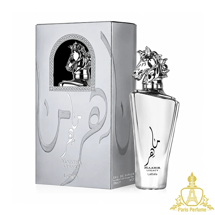 عطر ماهر نقره ای لطافه Lattafa Maahir Legacy